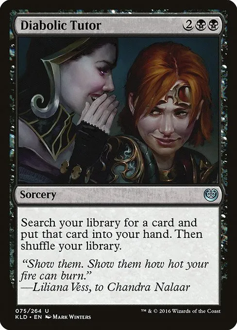 Diabolic Tutor - Foil