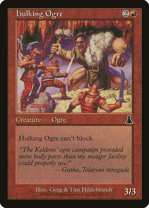 Hulking Ogre - Foil