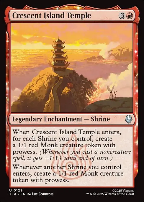 Crescent Island Temple - Foil