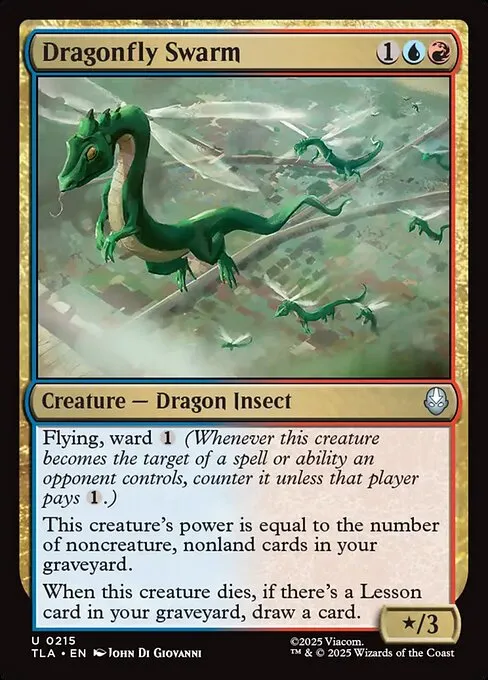 Dragonfly Swarm - Foil