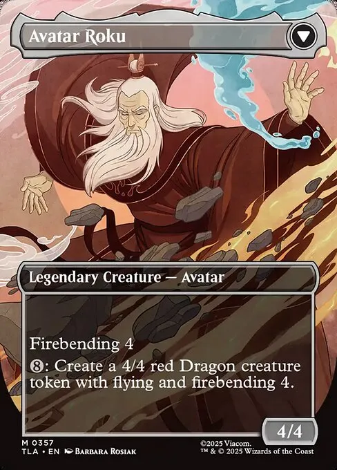 The Legend of Roku // Avatar Roku - Foil