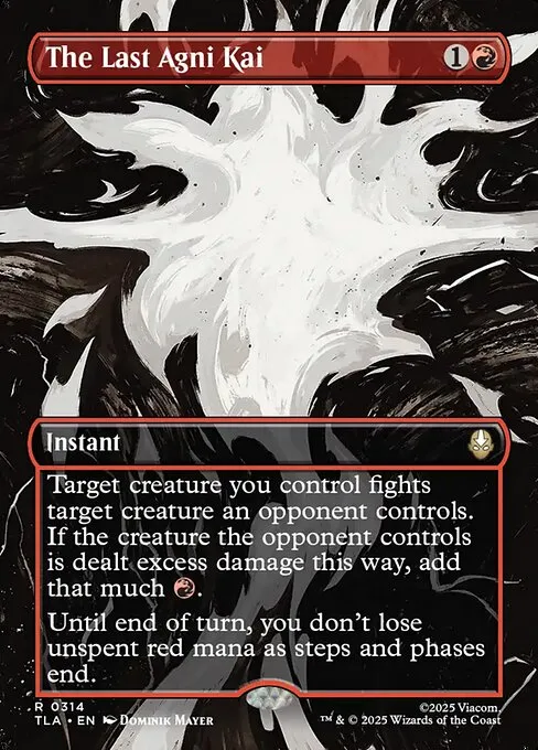 The Last Agni Kai - Foil