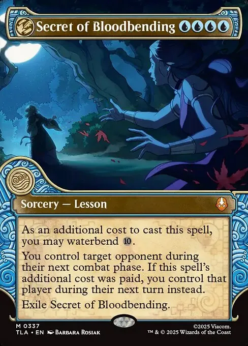 Secret of Bloodbending - Foil