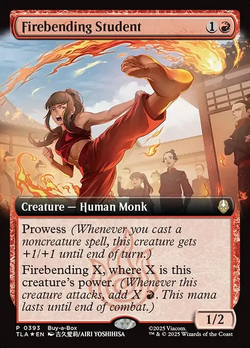 Firebending Student - Foil