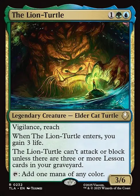 The Lion-Turtle - Foil