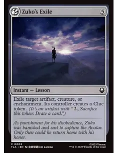 Zuko's Exile - Foil