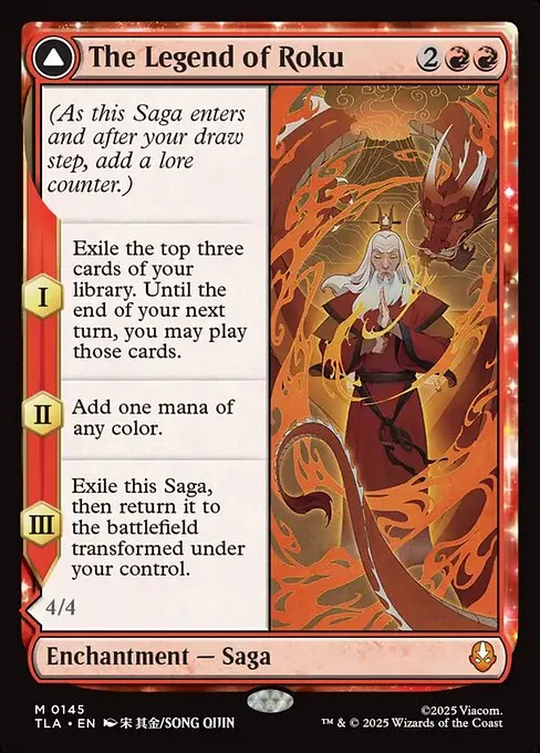 The Legend of Roku // Avatar Roku - Foil