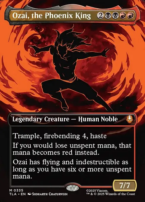 Ozai, the Phoenix King - Foil