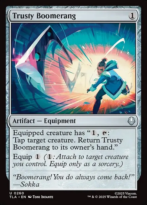 Trusty Boomerang - Foil