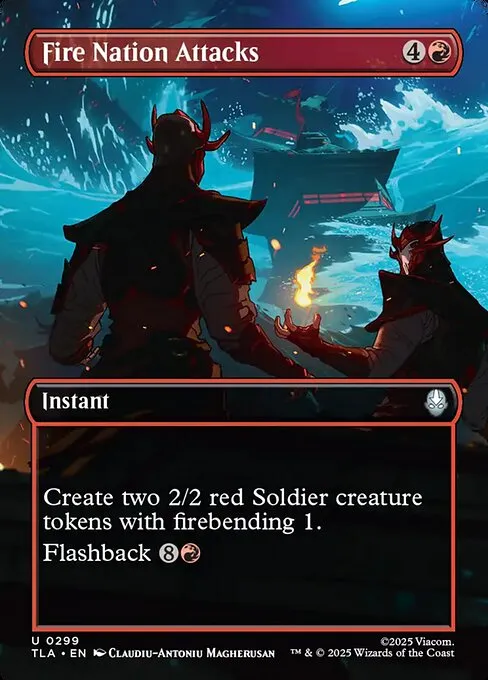 Fire Nation Attacks - Foil