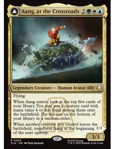Aang, at the Crossroads // Aang, Destined Savior - Foil