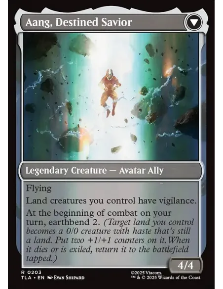 Aang, at the Crossroads // Aang, Destined Savior - Foil