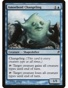 Amoeboid Changeling - Foil