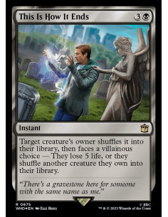 This Is How It Ends - Foil