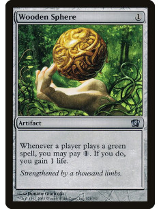 Wooden Sphere - Foil