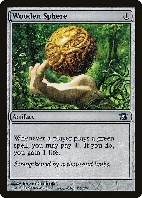 Wooden Sphere - Foil