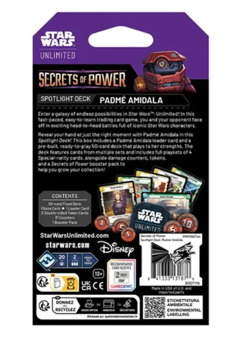 SW UNLIMITED: SECRETS OF POWER - SPOTLIGHT DECK (Padmé Amidala)