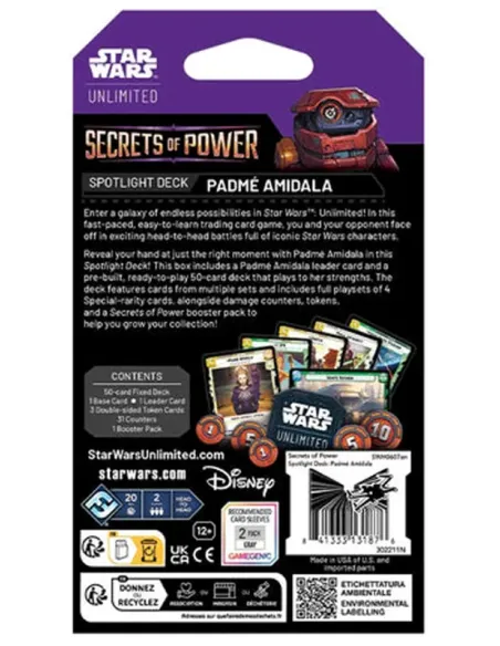 SW UNLIMITED: SECRETS OF POWER - SPOTLIGHT DECK (Padmé Amidala)
