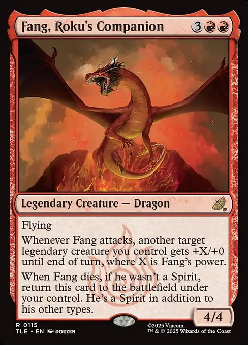 Fang, Roku's Companion - Foil