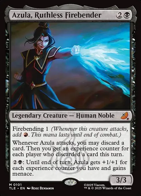 Azula, Ruthless Firebender - Foil