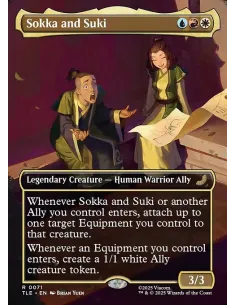 Sokka and Suki - Foil