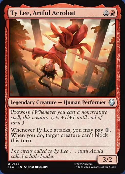 Ty Lee, Artful Acrobat - Foil