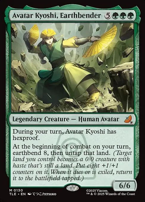 Avatar Kyoshi, Earthbender - Foil