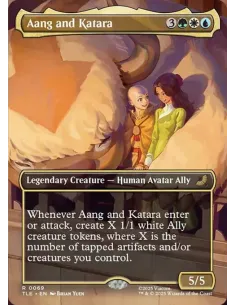 Aang and Katara - Foil