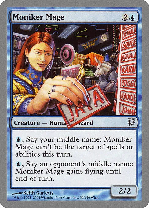 Moniker Mage - Foil