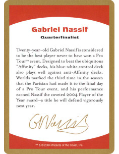 Gabriel Nassif Bio