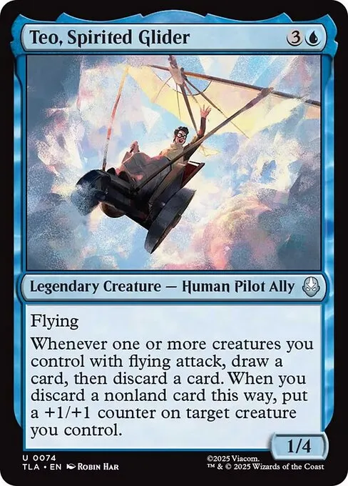 Teo, Spirited Glider - Foil