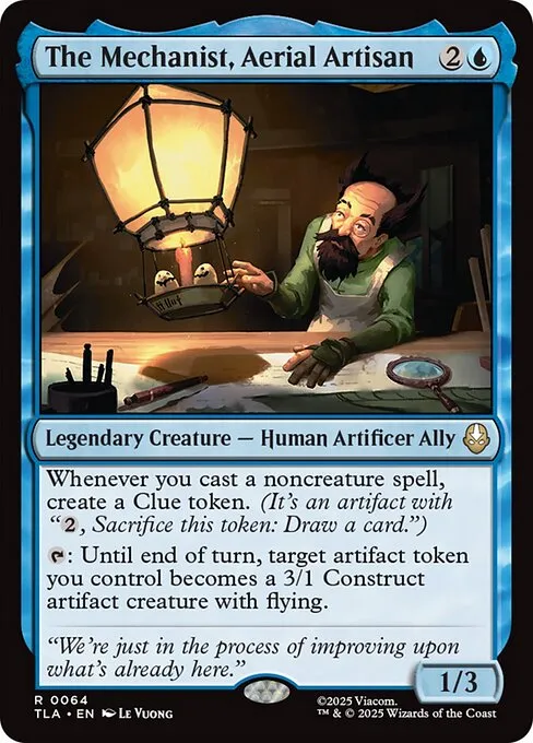 The Mechanist, Aerial Artisan - Foil