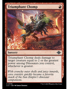 Triumphant Chomp - Foil