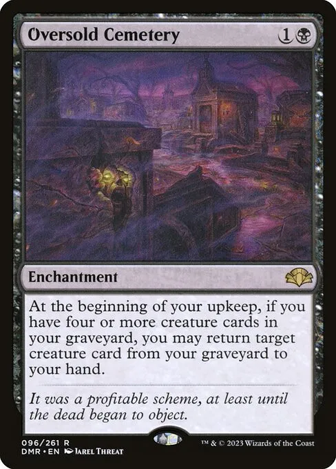 Oversold Cemetery - Foil