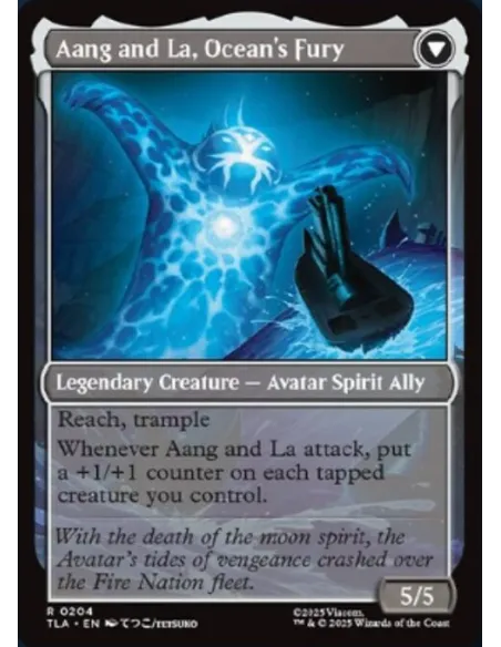 Aang, Swift Savior // Aang and La, Ocean's Fury