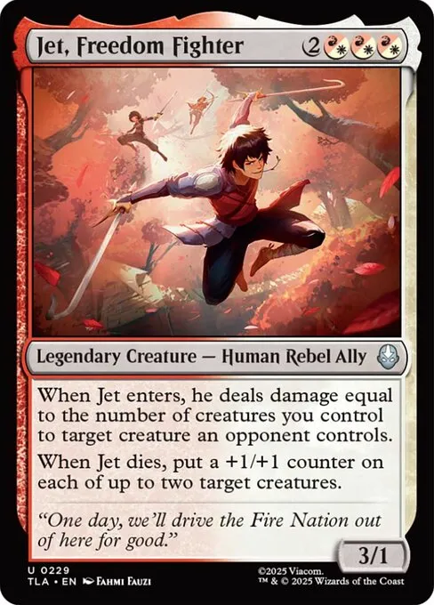 Jet, Freedom Fighter - Foil