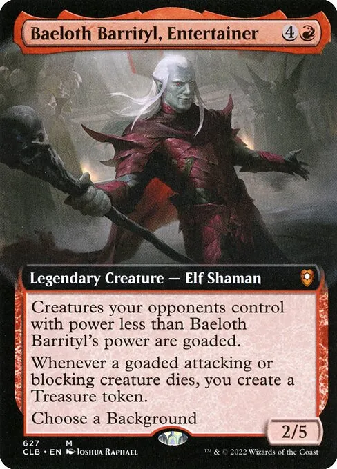 Baeloth Barrityl, Entertainer - Foil