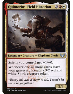 Quintorius, Field Historian - Foil