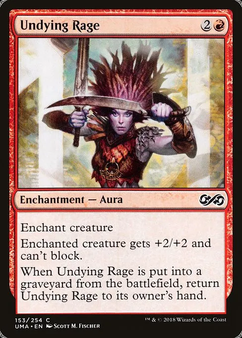 Undying Rage - Foil