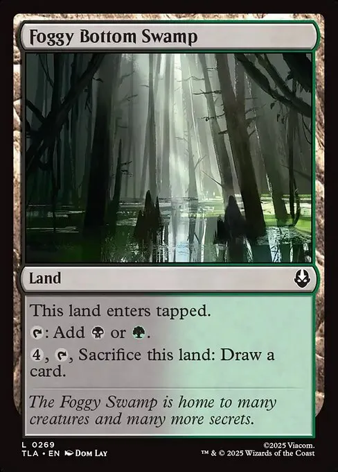 Foggy Bottom Swamp - Foil