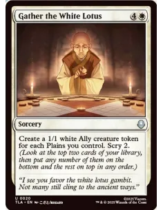 Gather the White Lotus - Foil