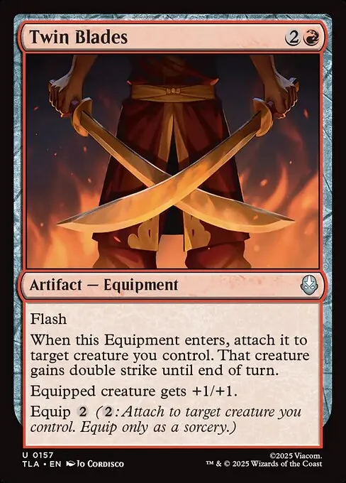 Twin Blades - Foil
