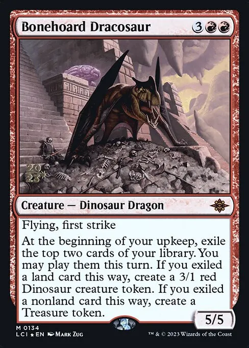Bonehoard Dracosaur - Foil