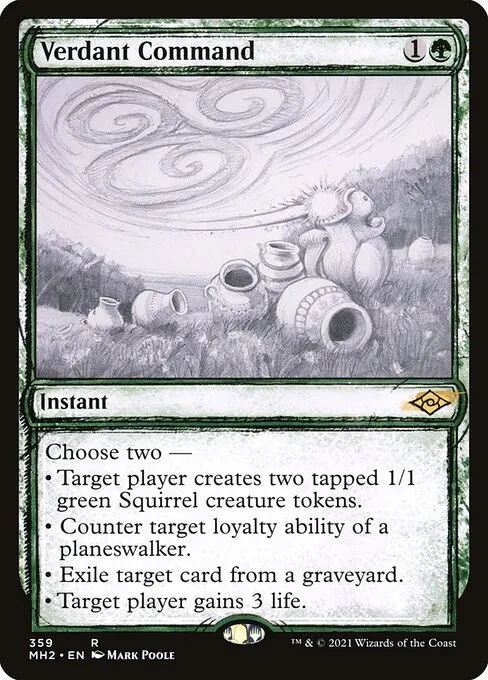 Verdant Command - Foil