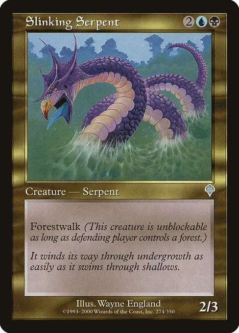 Slinking Serpent - Foil