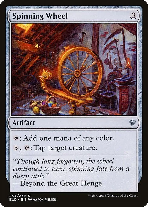 Spinning Wheel - Foil