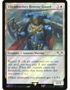 Ultramarines Honour Guard - Foil