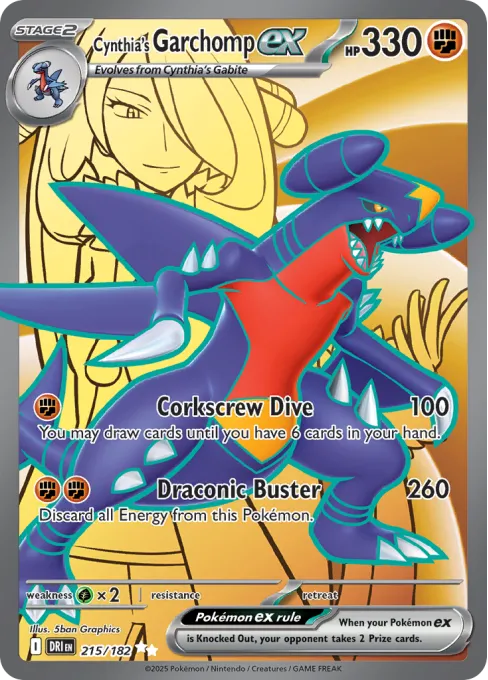 Cynthia's Garchomp ex - výkup