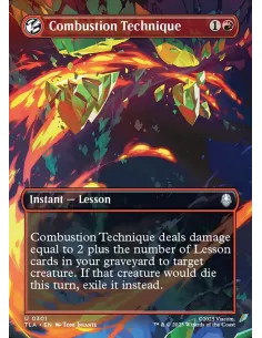 Combustion Technique - Foil