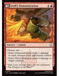 Iroh's Demonstration